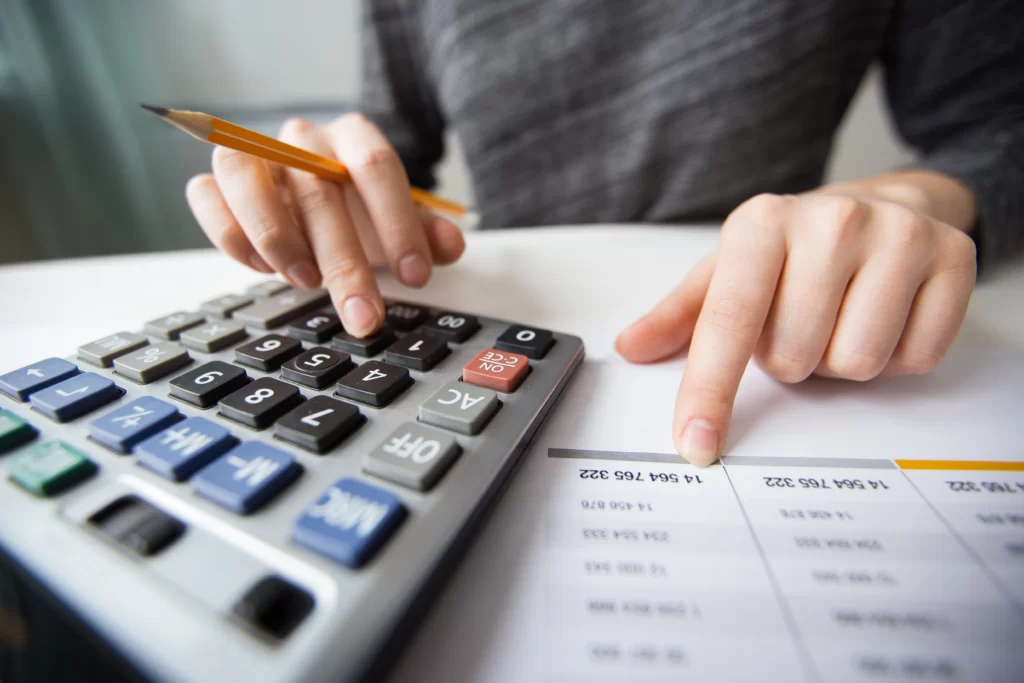 Close up of an accounting workflow that requires automation